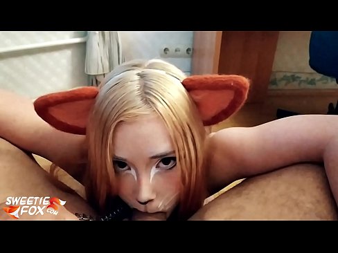 ❤️ キツネがチンポを飲み込み、口の中にザーメンを出す ポルノvk ❌️❤